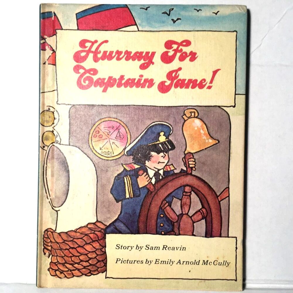 Hurray For Captain Jane Vintage Childen's Hardback Book 1971